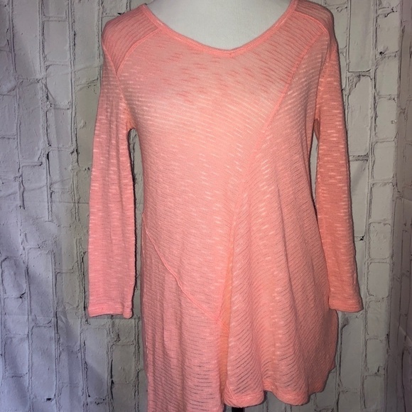 DKNY‎ Pink Asymmetrical Sweater | Small - Picture 1 of 4